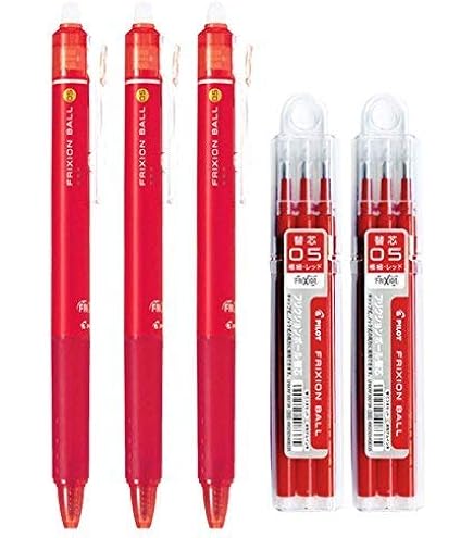 Amazon | Pilot Frixion Ball Knock Retractable Erasable Gel Ink